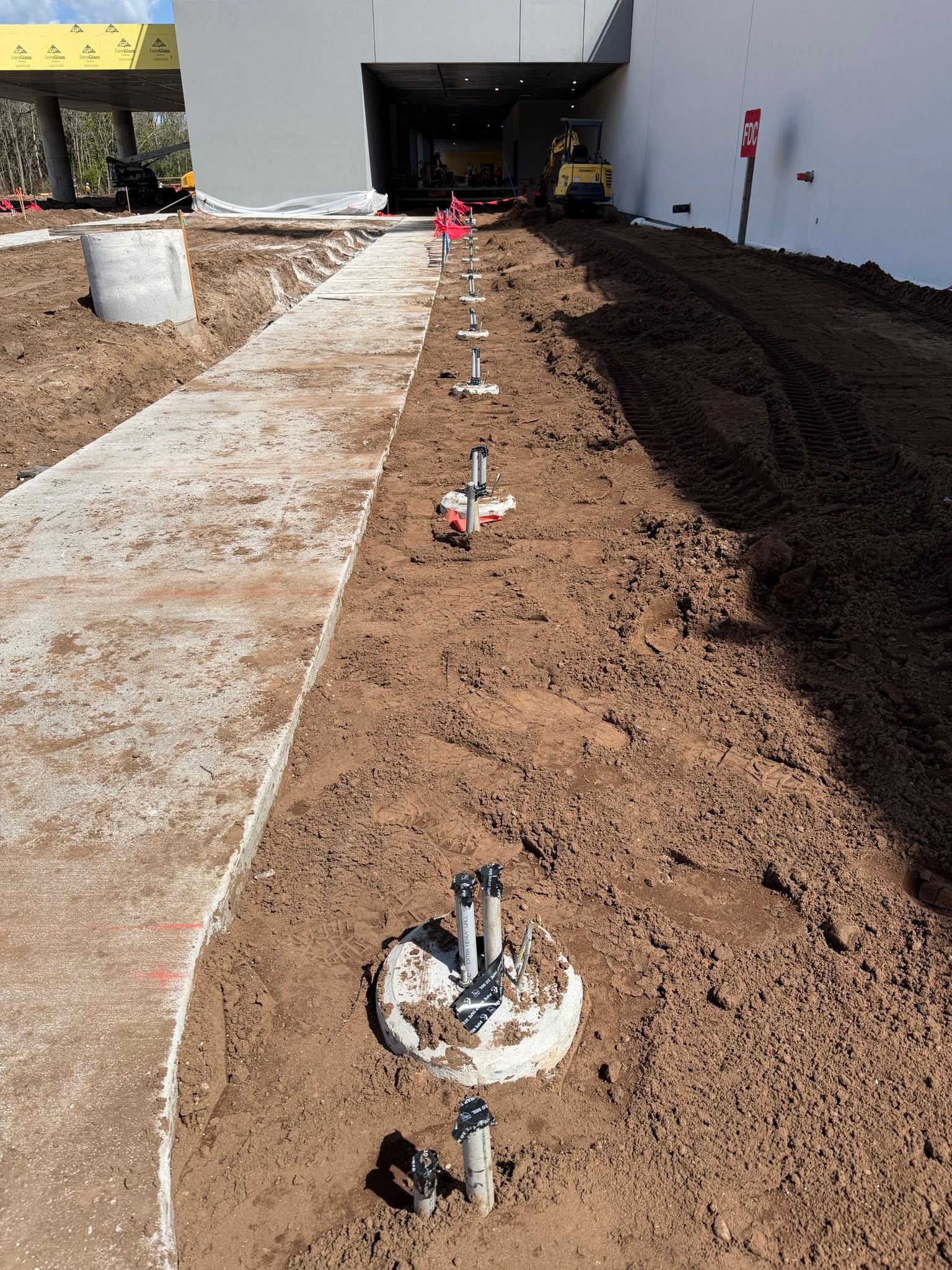 Potholing and underground utility verification work in Central Florida